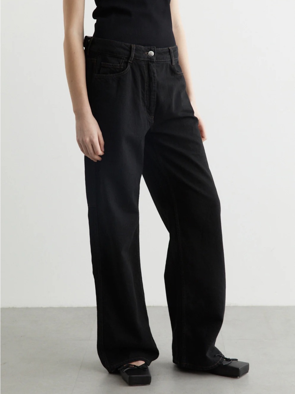 Saks Potts Salma Jeans in Black XXS